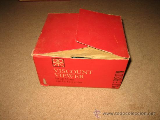 Antig&uuml;edades: VISCOUNT VIEWER 35 mm PATERSON - Foto 3