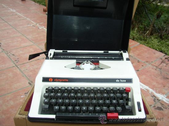 Antig&uuml;edades: MAQUINA ESCRIBIR OLIMPIETTE DE LUXE - Foto 1