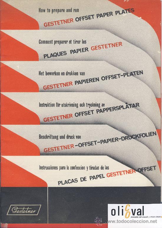 Antig&uuml;edades: MULTICOPISTA GESTETNER-MAQUINA DE OFFSET SUPPLIES-PLACAS DE PAPEL