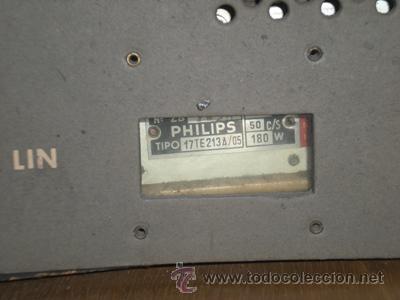 Antig&uuml;edades: TELEVISION PHILIPS - Foto 6