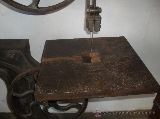 Antig&uuml;edades: sierra carpintero antigua fundicion - Foto 3