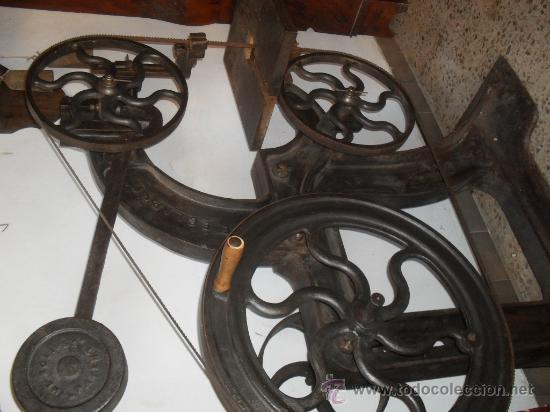 Antig&uuml;edades: sierra carpintero antigua fundicion - Foto 4