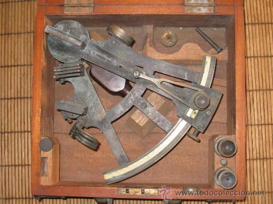 Antig&uuml;edades: SEXTANTE BRONCE, PPIOS S. XIX - Foto 1