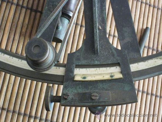 Antig&uuml;edades: SEXTANTE BRONCE, PPIOS S. XIX - Foto 10