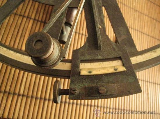 Antig&uuml;edades: SEXTANTE BRONCE, PPIOS S. XIX - Foto 9