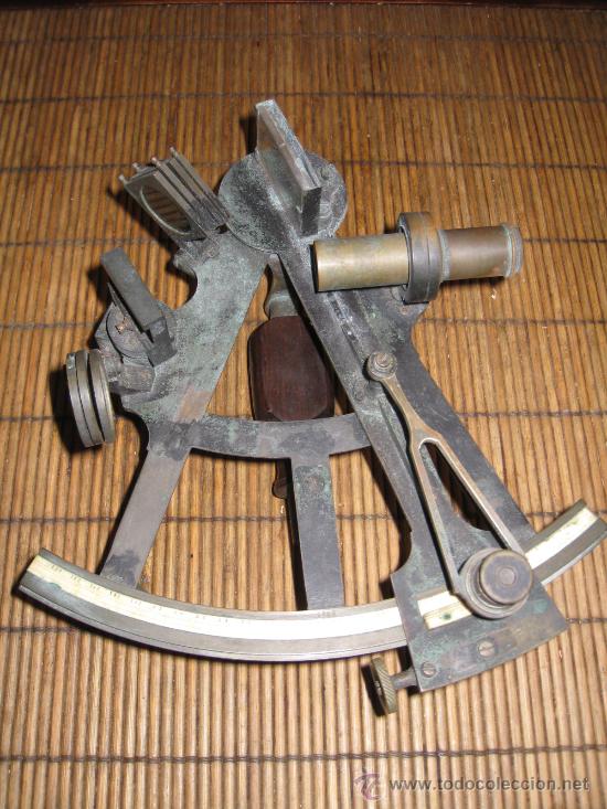 Antig&uuml;edades: SEXTANTE BRONCE, PPIOS S. XIX - Foto 4