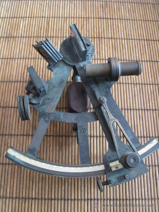 Antig&uuml;edades: SEXTANTE BRONCE, PPIOS S. XIX - Foto 2