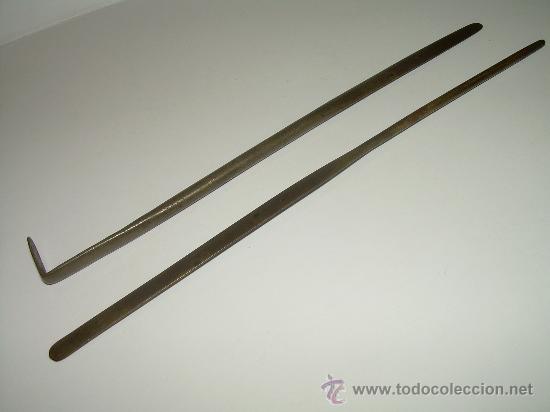 Antig&uuml;edades: ANTIGUAS ESPATULAS DE ESCULTOR DE  BRONCE. - Foto 1