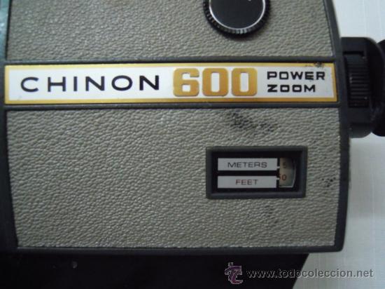Antig&uuml;edades: FILMADORA CHINON 600 SUPER 8 + ESTUCHE Y COMPLEMENTOS - Foto 9