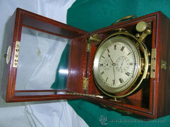 Antig&uuml;edades: CRONOMETRO DE BARCO INGLES. - Foto 4