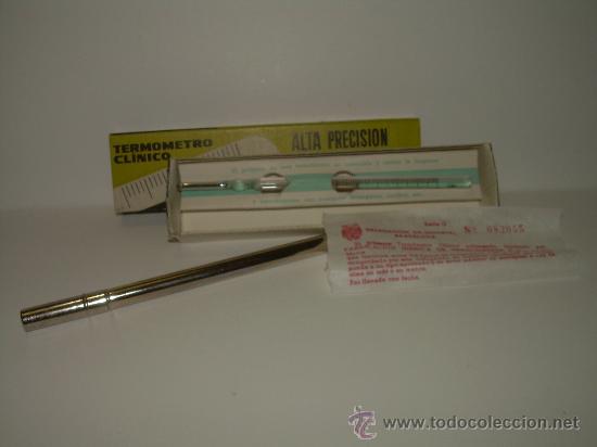 Antig&uuml;edades: TERMOMETRO FLEMING CON SU CAJA ORIGINAL....A&Ntilde;OS 40 - Foto 4