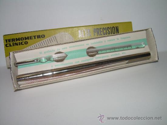 Antig&uuml;edades: TERMOMETRO FLEMING CON SU CAJA ORIGINAL....A&Ntilde;OS 40 - Foto 5