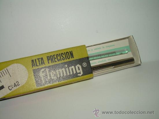 Antig&uuml;edades: TERMOMETRO FLEMING CON SU CAJA ORIGINAL....A&Ntilde;OS 40 - Foto 6
