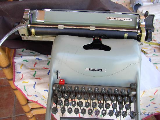 Antig&uuml;edades: MAQUINA DE ESCRIBIR HISPANO OLIVETTI - LEXICON 80 - Foto 1