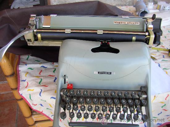 Antig&uuml;edades: MAQUINA DE ESCRIBIR HISPANO OLIVETTI - LEXICON 80 - Foto 2