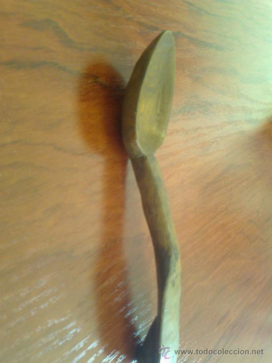 Antig&uuml;edades: CUCHARAS DE MADERA - Foto 11