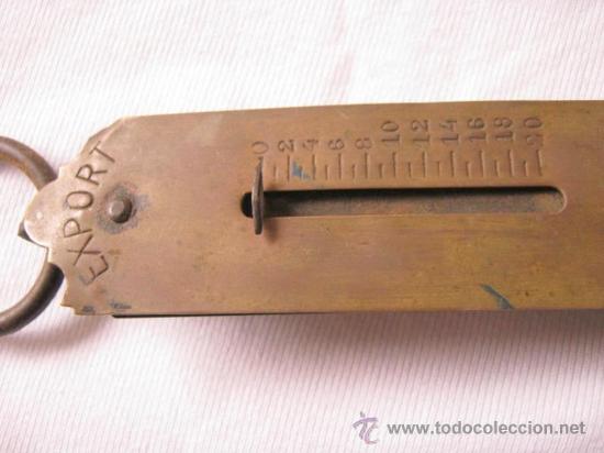 Antig&uuml;edades: BALANZA DE BOLSILLO O DE TENSION EXPORT - Foto 3