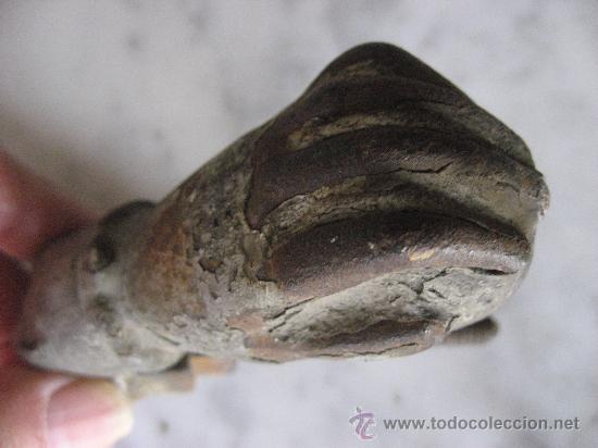 Antig&uuml;edades: &iexcl; OCASION ! ANTIGUO PICAPORTE DE HIERRO. - Foto 2