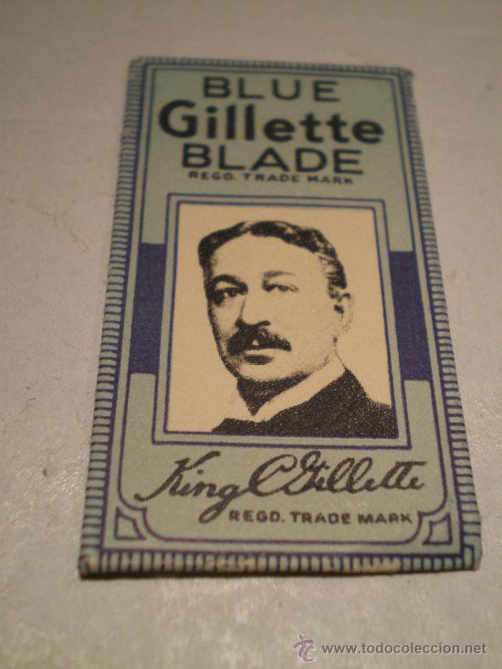 Antig&uuml;edades: CUCHILLA DE AFEITAR GILLETTE - NUEVA SIN ESTRENAR - Foto 1