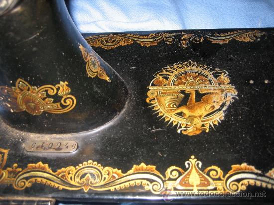Antig&uuml;edades: ANTIGUA M&Aacute;QUINA DE COSER - Foto 5