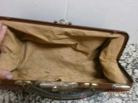 Antig&uuml;edades: ANTIGUA MALETA DE MEDICO - Foto 7