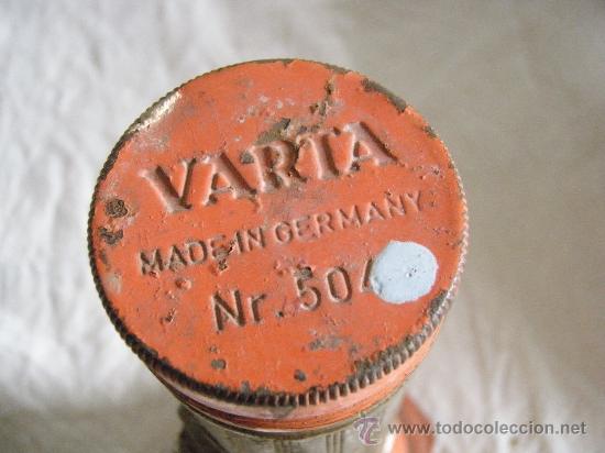 Antig&uuml;edades: LINTERNA VARTA ANTIGUA - Foto 2