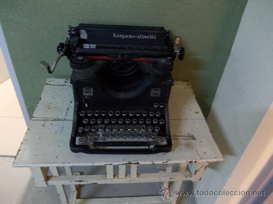 Antig&uuml;edades: maquina de escribir hispano olivetti - Foto 2