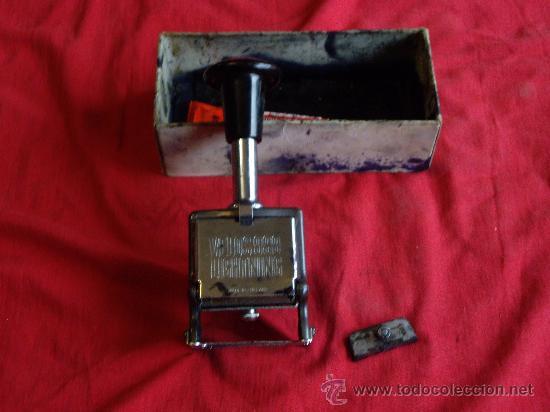 Antig&uuml;edades: SELLO NUMERADOR, VELOS LIGHTNING - Foto 1