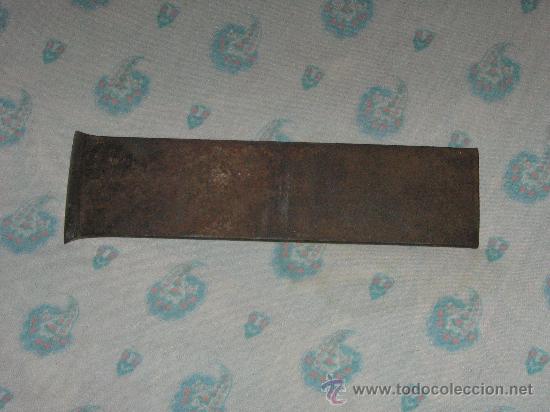 Antig&uuml;edades: herramienta de carpintero, no es hoja para cepillo - Foto 1