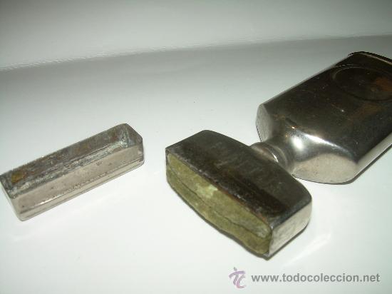 Antig&uuml;edades: ANTIGUO RECIPIENTE METALICO,,,PONTUS - Foto 3