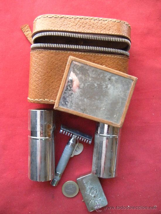 Antig&uuml;edades: ESTUCHE DE AFEITADO. MAQUINILLA DE AFEITAR Y ACCESORIOS. BETER - Foto 1