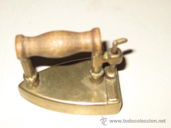 Antig&uuml;edades: PLANCHA DE BRONCE EN MINIATURA ( CAJA PASTILLAS ) - Foto 5