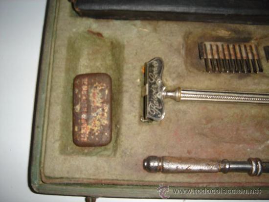 Antig&uuml;edades: Estuche de afeitar Louis (Francia) - Foto 6