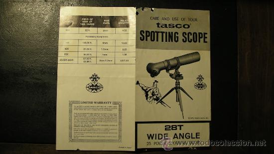 Antig&uuml;edades: TELESCOPIO TASCO - Foto 18