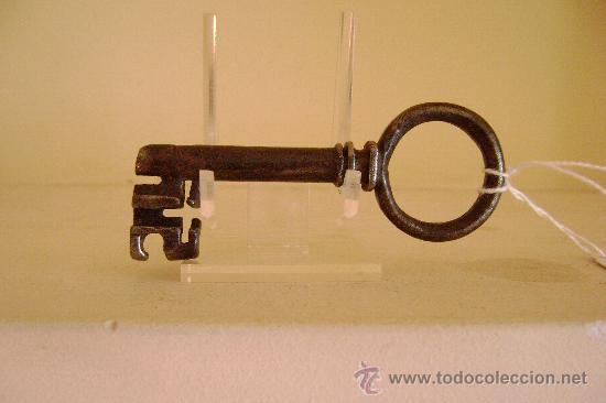 Antig&uuml;edades: LLAVE DE FORJA SIGLO XVIII.LL-014 - Foto 1
