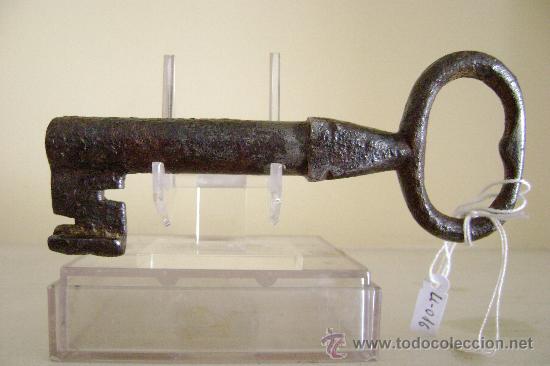 Antig&uuml;edades: LLAVE DE FORJA SIGLO XVIII.LL-016 - Foto 1