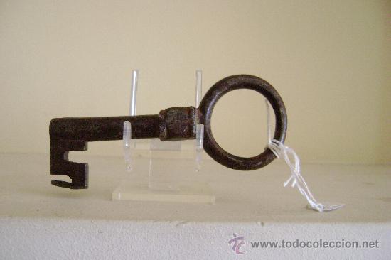 Antig&uuml;edades: LLAVE ESPA&Ntilde;OLA SIGLO XVIII.LL-028 - Foto 1