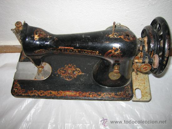 Antig&uuml;edades: Maquina de coser HEXAGON - Foto 2