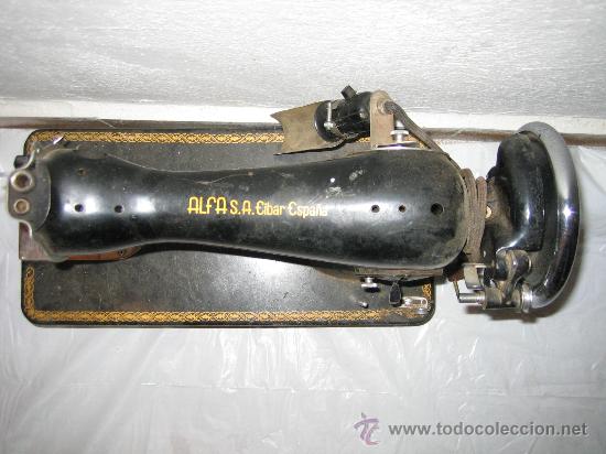 Antig&uuml;edades: Maquina de coser ALFA - Foto 2