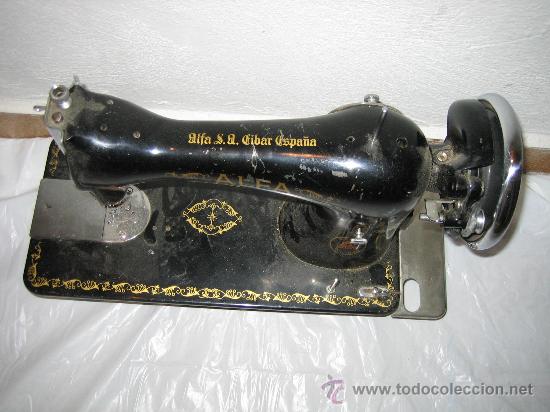 Antig&uuml;edades: Maquina de coser ALFA - Foto 2
