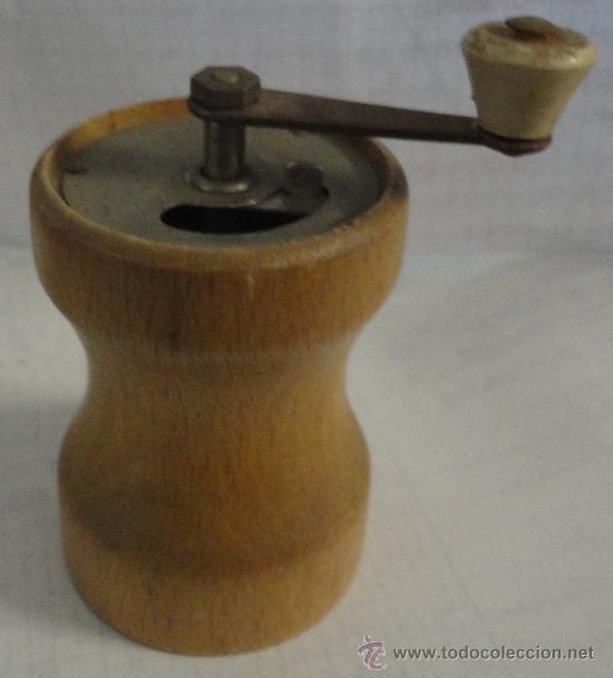Antig&uuml;edades: Molinillo de pimienta, franc&eacute;s, de 6 cm. - Foto 1