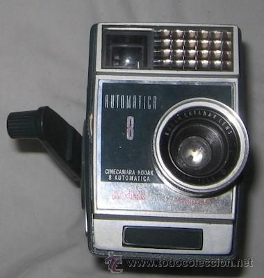 Antig&uuml;edades: CINEC&Aacute;MARA KODAK 8 AUTOM&Aacute;TICA, CON SU ESTUCHE - Foto 2
