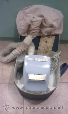 Antiguo secador de pelo con gorro, maquina de s - Vendido en Subasta -  29033419