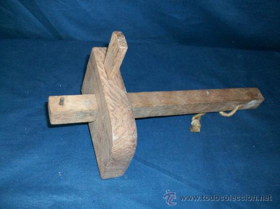 Antig&uuml;edades: TIRA LINEAS MADERA - 25 CM - Foto 1