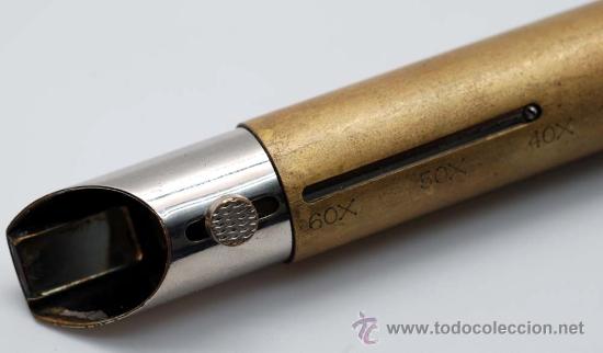 Antig&uuml;edades: Microscopio de bolsillo PP s XX - Foto 3