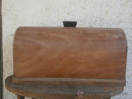 Antig&uuml;edades: TAPA MAQUINA DE COSER - Foto 2
