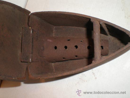 Antig&uuml;edades: PLANCHA DE CHIMENEA - IMPECABLE - Foto 4