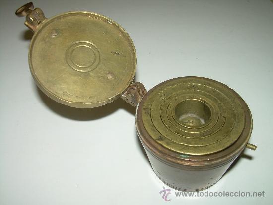 Antig&uuml;edades: PONDERALES PARA PESAR POLVO DE ORO. - Foto 4