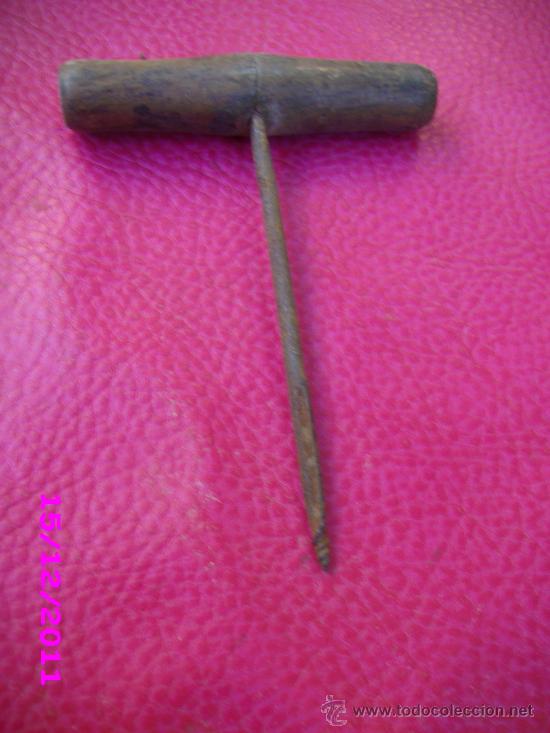 Antig&uuml;edades: herramienta antigua 12.5 cm aprox. - Foto 1