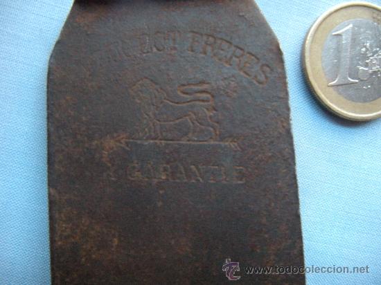 Antig&uuml;edades: ANTIGUO CEPILLO DE CARPINTERO PARA RAYAR LA CHAPA O MADERA - Foto 3